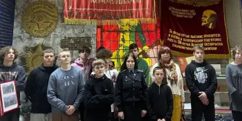 Участники проекта "Альтернатива" в гостях у 60-го отдельного полка связи г. Борисова