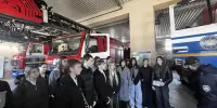 "Дорогой мужества" Экскурсия учащихся городских школ в пожарную аварийно-спасательную часть № 1 Борисовского ГРОЧС  в рамках проекта "Альтернатива"
